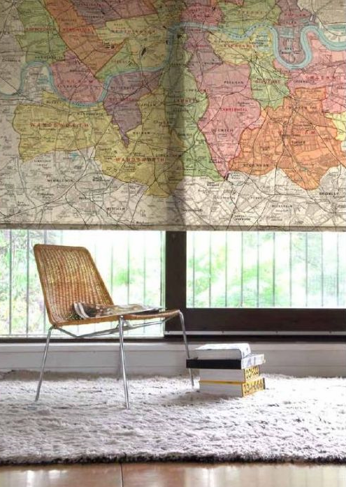 Mapping It Out - Decorating Your Home with Maps