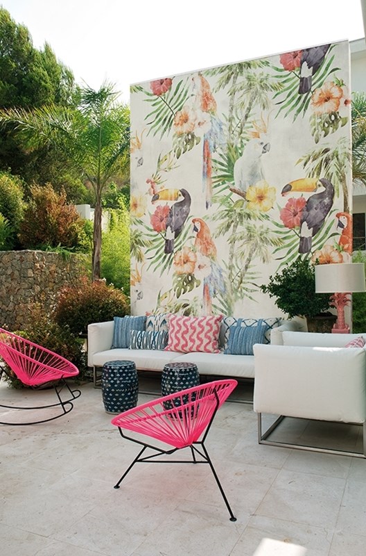 Outdoor Wallpaper - OUT SYSTEM By Wall & Deco - The Interior Editor