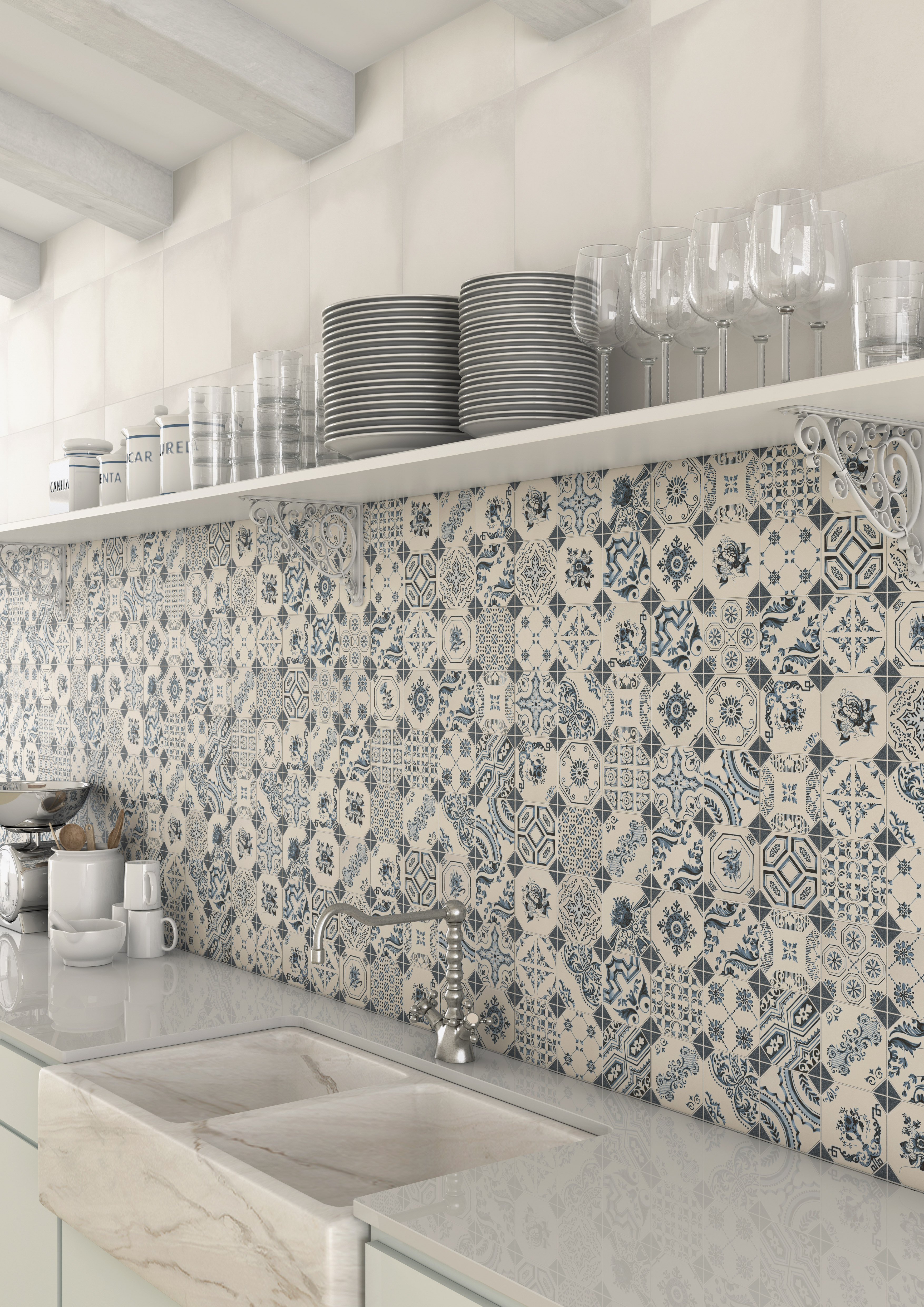 A Guide to Using Decorative Patterned Wall & Floor Tiles – Baked Tiles